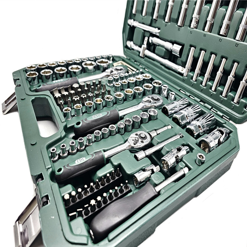 آچار بکس و سری آچار باس مدل LIFE_STYLE کد 172PCS مجموعه 172 عددی