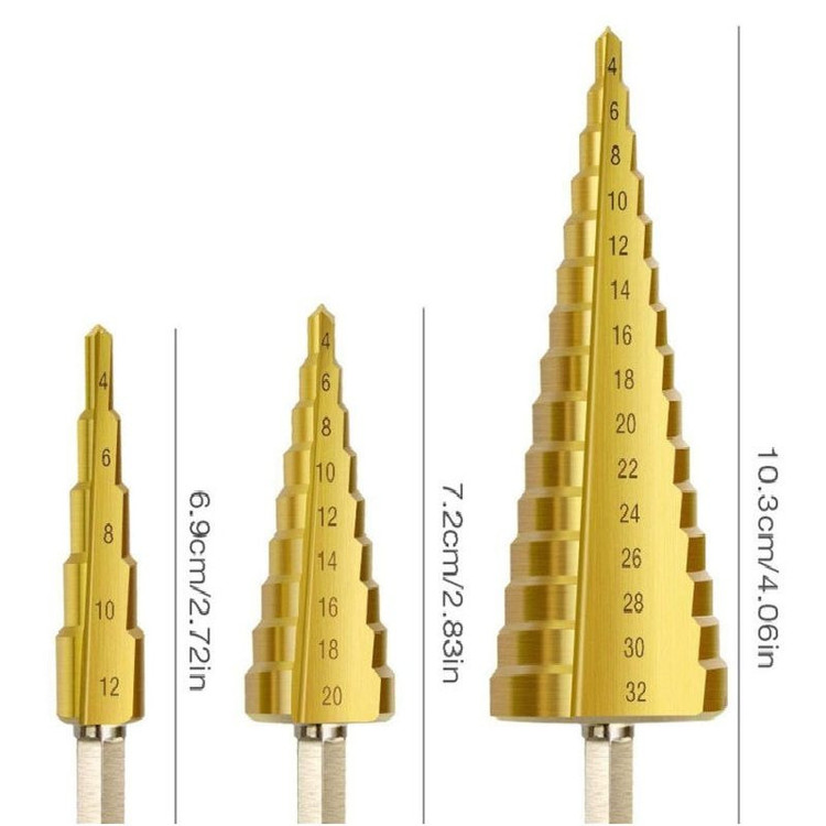 مته پله ای اوکی کد PCS3_SET مجموعه 3 عددی