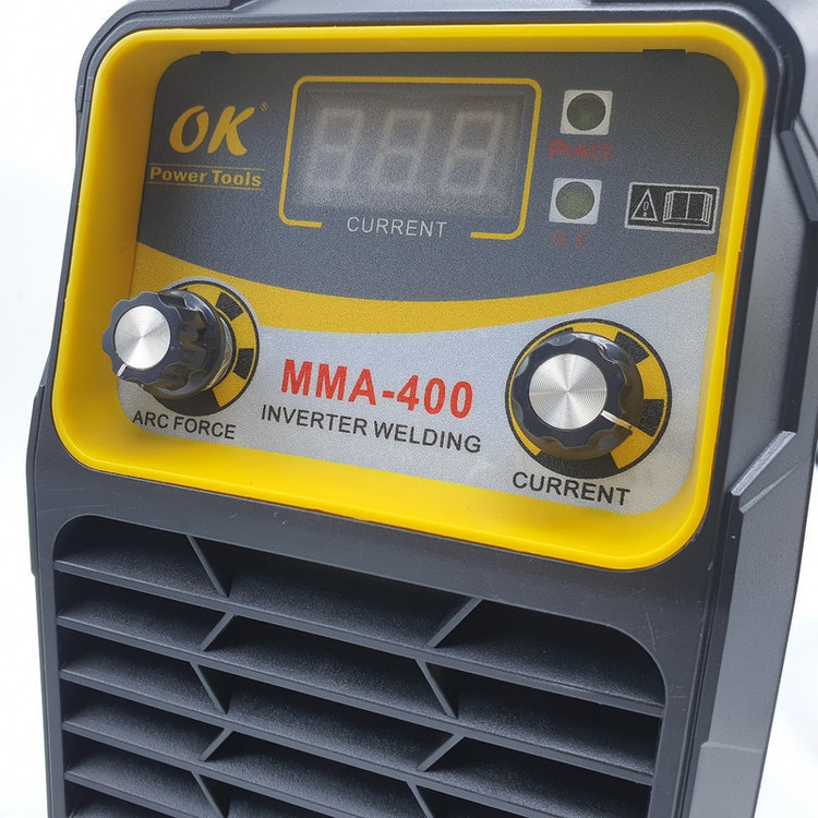 دستگاه جوش 400 آمپر اوکی کد MMA-400Turbo
