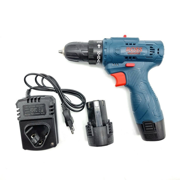 مجموعه 25 عددی دریل پیچ گوشتی شارژی باس مدل Cordless 7919216