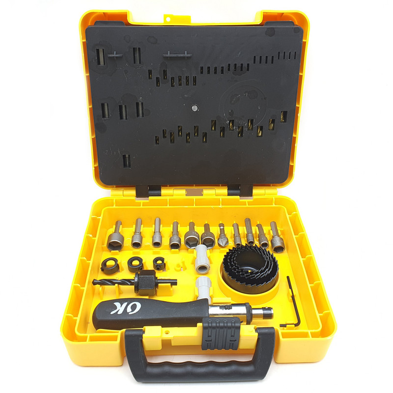 مته و سری پیچ گوشتی اوکی مدل OK-204SET مجموعه 204 عددی