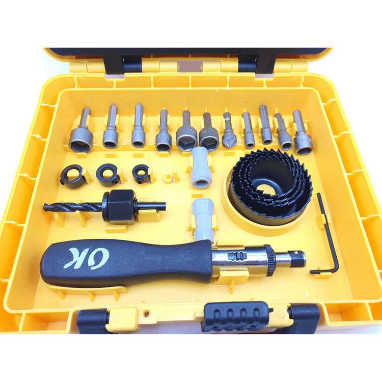 مته و سری پیچ گوشتی اوکی مدل OK-204SET مجموعه 204 عددی
