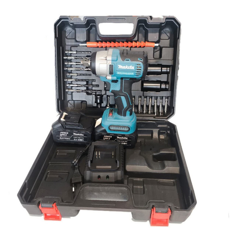 آچار بکس شارژی ماکیتا مدل XGT48 -2 سایز 1/2 اینچ مجموعه 29 عددی