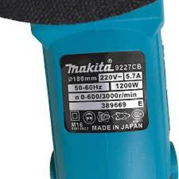 دستگاه پولیش 1200 وات ماکیتا مدل 9227 CB-180 با حرکت روتاری