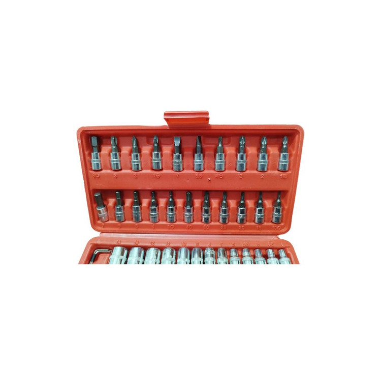 آچار بکس میتا مدل 46-10 مجموعه 46 عددی