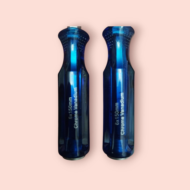 پیچ گوشتی دوسو و چهارسو کنیوس مدل KENUS-6-150 مجموعه 2 عددی