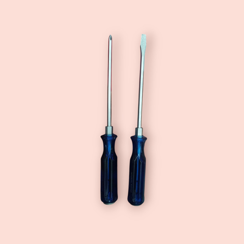 پیچ گوشتی دوسو و چهارسو کنیوس مدل KENUS-6-150 مجموعه 2 عددی