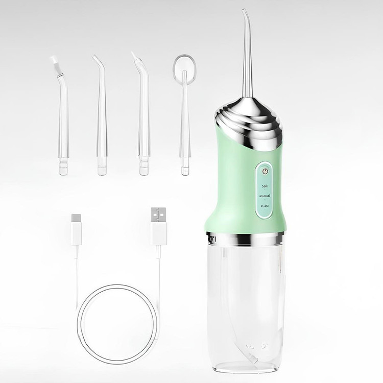 دستگاه شستوشوی دهان و دندان شارژی مدل Portable12 به همراه 4 سری