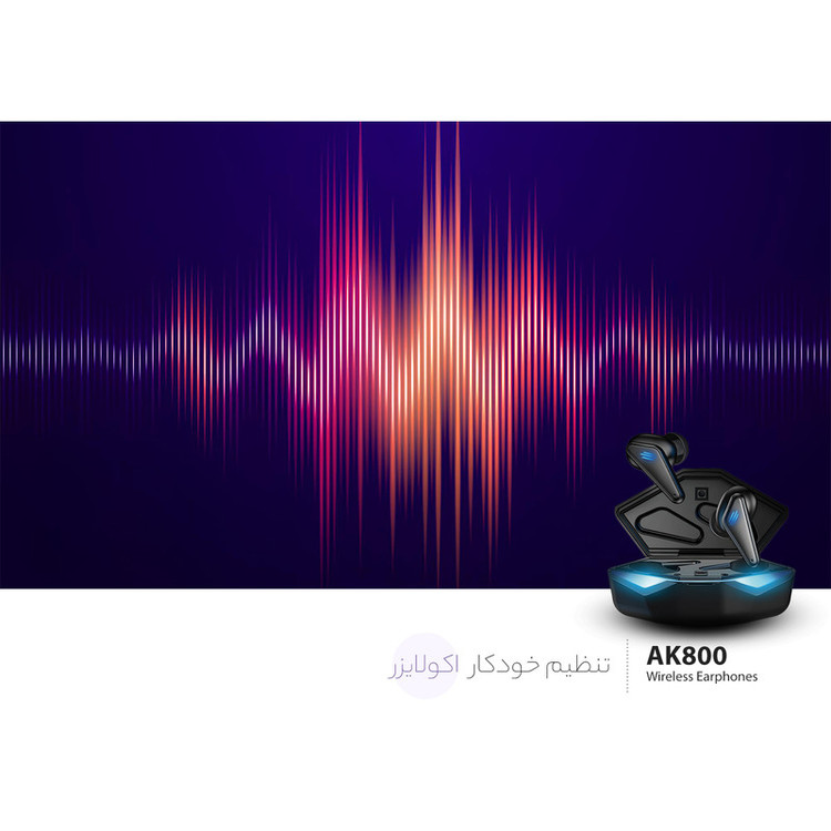 هدفون بلوتوثی مدل AK800