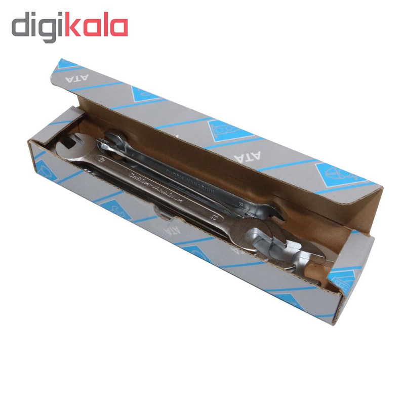 مجموعه 12 عددی اچار دو سر تخت آتا مدل KX1200