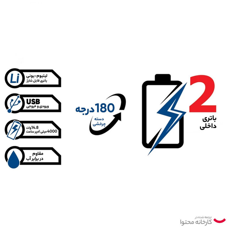 نور افکن دستی کنزاکس مدل KEL-1300