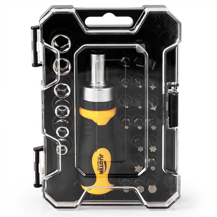 پیچ گوشتی جاستر مدل JTS0227 مجموعه 27 عددی