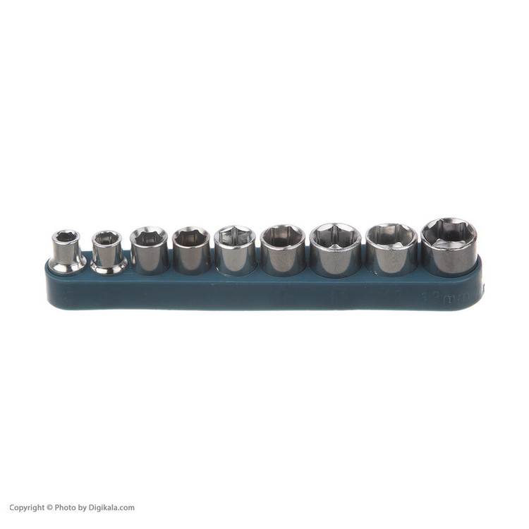 دریل پیچ گوشتی چکشی شارژی 10 میلی متری 212 ولت جاب مدل JB-212 ACCESSORIES مجموعه 199 عددی