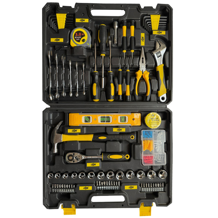 مجموعه 120 عددی ابزار دستی جاب مدل JB-2210