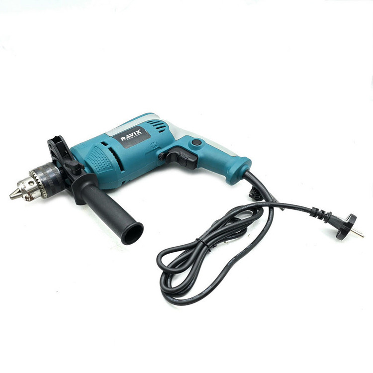 دریل چکشی برقی سه نظام 13 میلی متری 600 وات راویکس مدل RX-6617 مجموعه 30 عددی