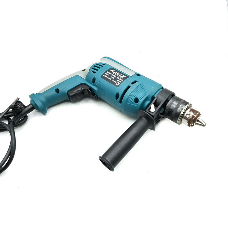 دریل چکشی برقی سه نظام 13 میلی متری 600 وات راویکس مدل RX-6617 مجموعه 30 عددی