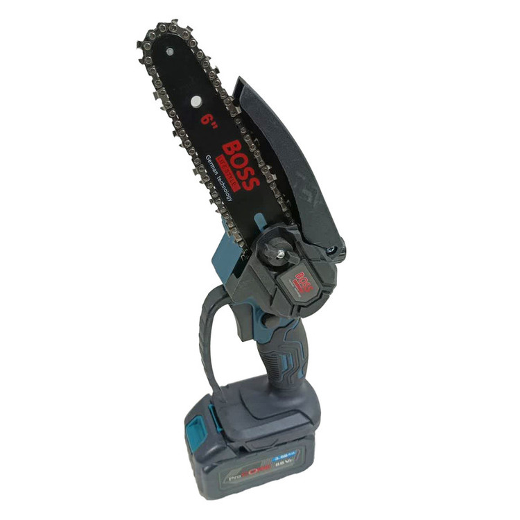 اره زنجیری شارژی باس مدل 15cm-dual-battery