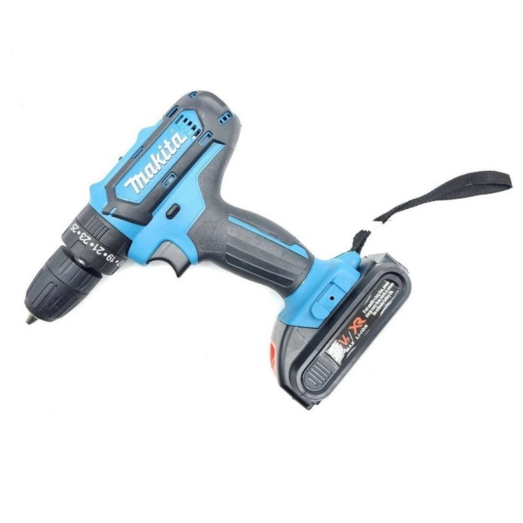 دریل چکشی شارژی سه نظام 10 میلیمتری 188ولت ماکیتا مدل 27-261 مجموعه 32 عددی