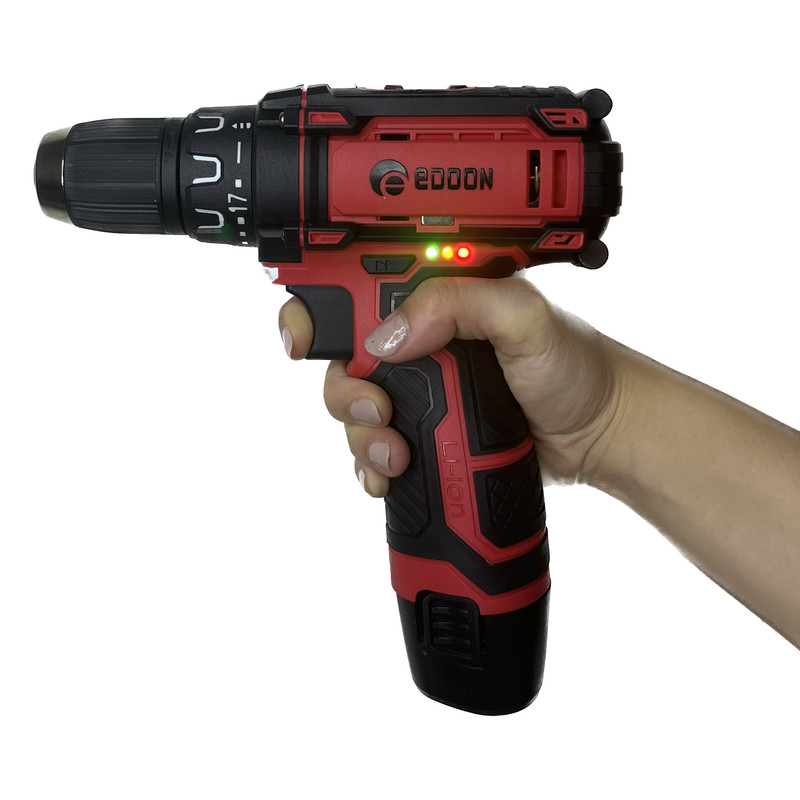 پیچ گوشتی شارژی ادون مدل AD-12A-NEW مجموعه 12 عددی
