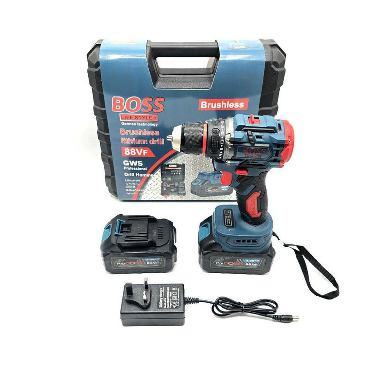 مجموعه 26 عددی دریل باس مدل براشلس BS-88V - کد 01B