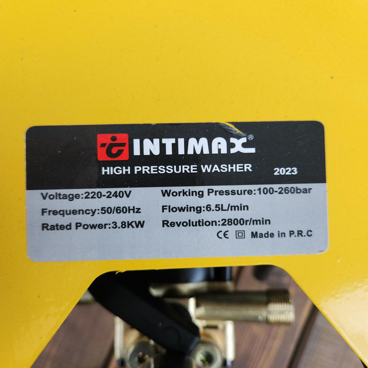 کارواش صنعتی اینتیمکث کد 260Bar