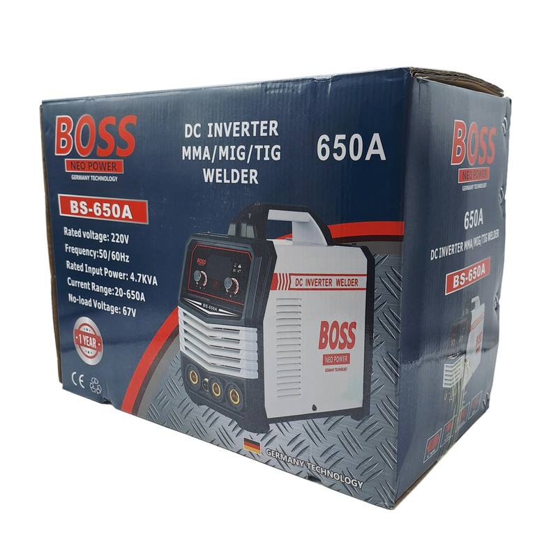 دستگاه جوش 650 آمپر باس مدل BS_650A