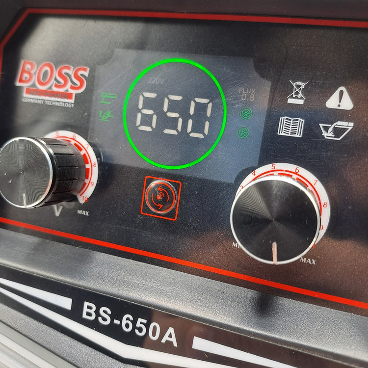 دستگاه جوش 650 آمپر باس مدل BS_650A