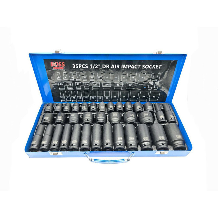 سری آچار بکس باس مدل 35PCS مجموعه 36 عددی