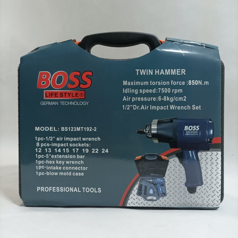 آچار بکس بادی باس مدل BS123MT192_2 مجموعه 14 عددی