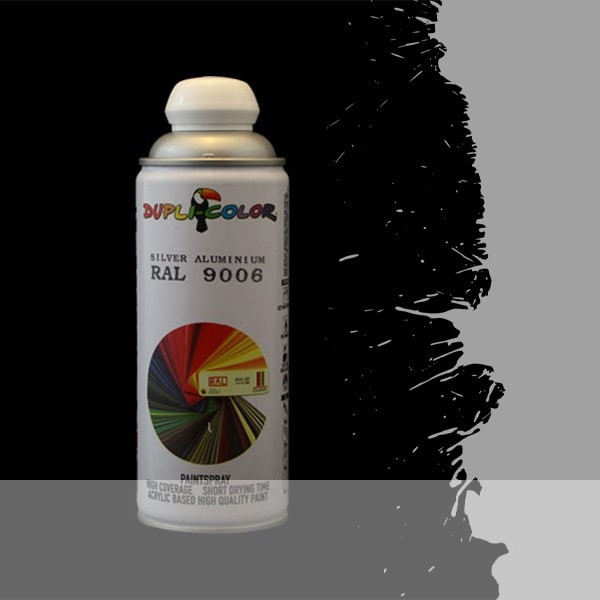اسپری رنگ نقره ای مات دوپلی کالر مدل Aluminium 9006 حجم 400 میلی لیتر