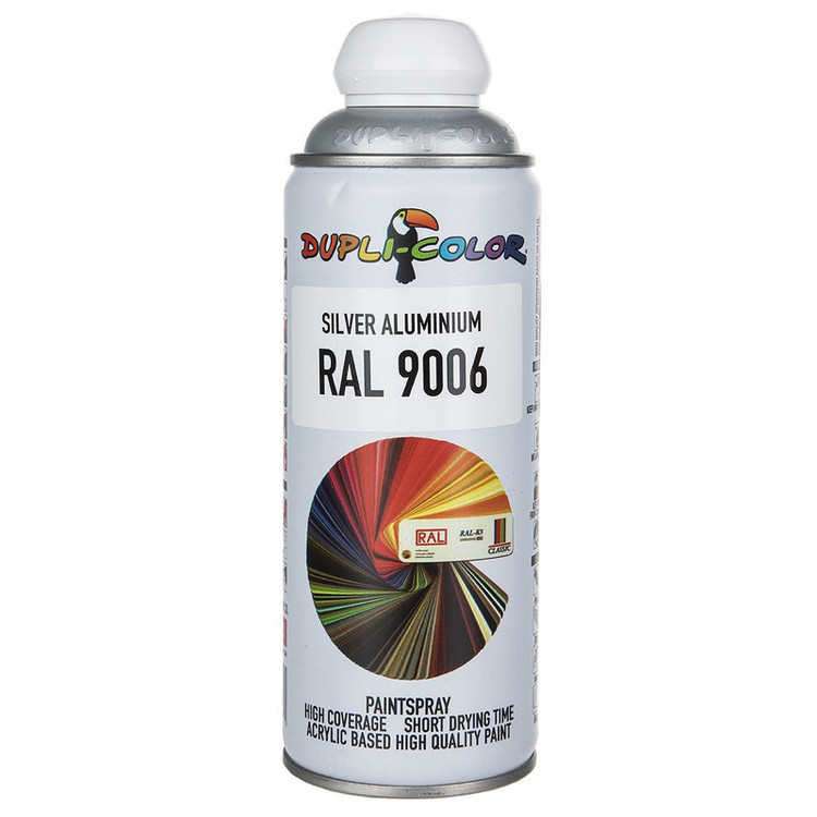 اسپری رنگ نقره ای مات دوپلی کالر مدل Aluminium 9006 حجم 400 میلی لیتر