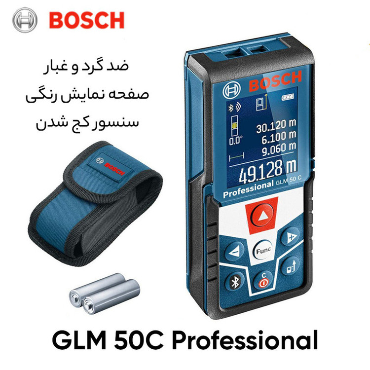 متر لیزری بوش مدل GLM 50 C