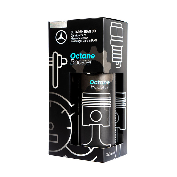 مکمل سوخت خودروهای بنزینی مرسدس بنز مدل MB-OC100BV حجم 250 میلی لیتر بسته 2 عددی
