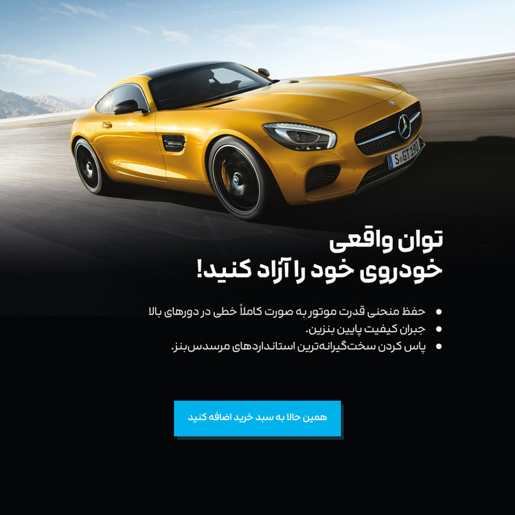 مکمل سوخت خودروهای بنزینی مرسدس بنز مدل MB-OC100BV حجم 250 میلی لیتر بسته 2 عددی