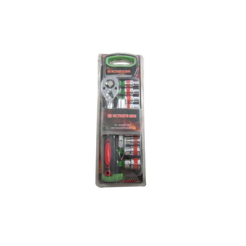 آچار بکس و سری آچار ویکتوری کینگ مدل S-1/2 کد 006 مجموعه 12 عددی