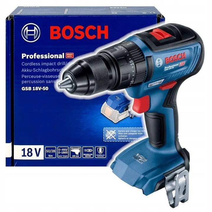 دریل پیچ گوشتی بوش مدل GSB 18V-50