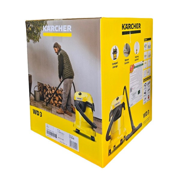 جاروبرقی سطلی 1000 وات کرشر مدل WD 3 V-17/4/20