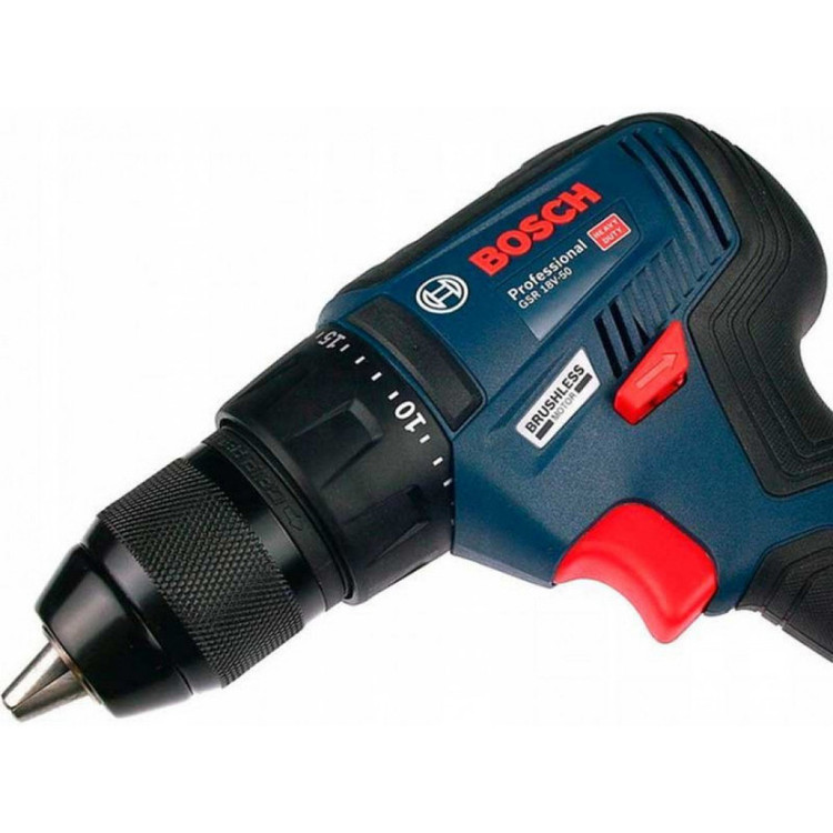 دریل پیچ گوشتی چکشی شارژی بوش مدل GSB 18V-50 Professional HEAVY DUTY