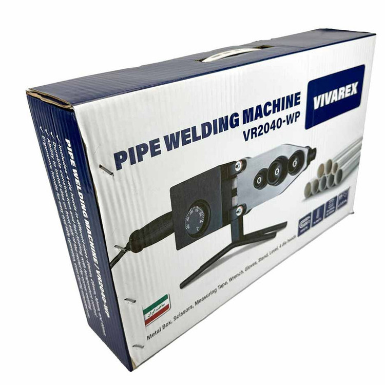 دستگاه اتو لوله سبز 2000 وات ویوارکس مدل VR2040-WP مجموعه 15 عددی