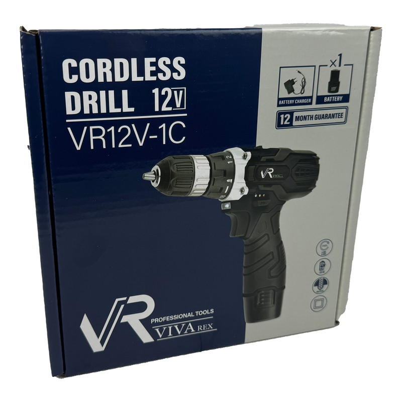 دریل پیچ گوشتی شارژی ویوارکس مدل-VR-12V-1C NEW