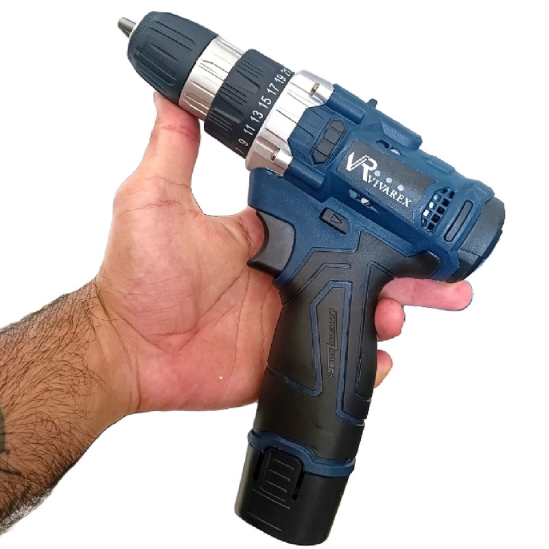 پیچگوشتی شارژی ویوارکس مدل Vr1210-2a مجموعه 30 عددی