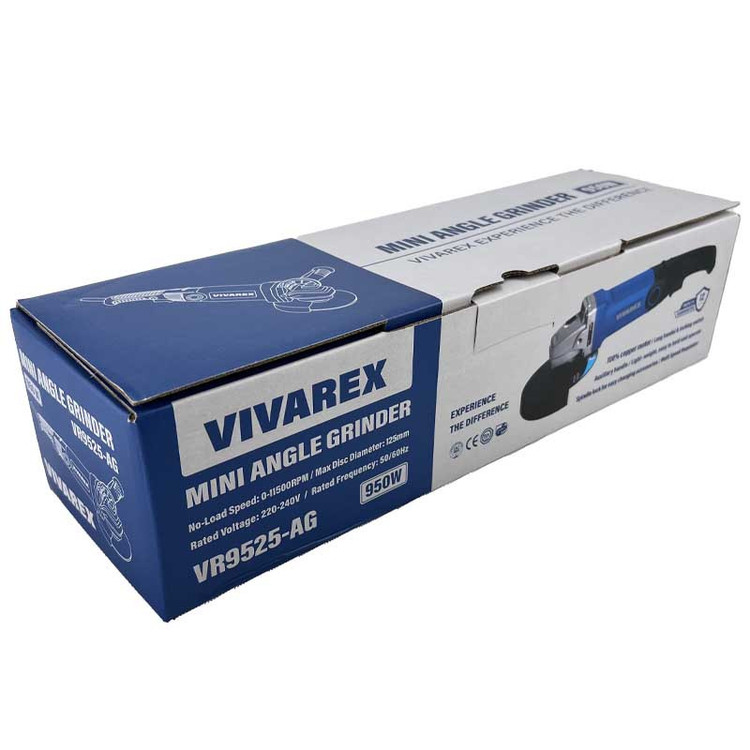 مینی فرز دیمردار 115 میلی متری 950 وات ویوارکس مدل VR9525-AG