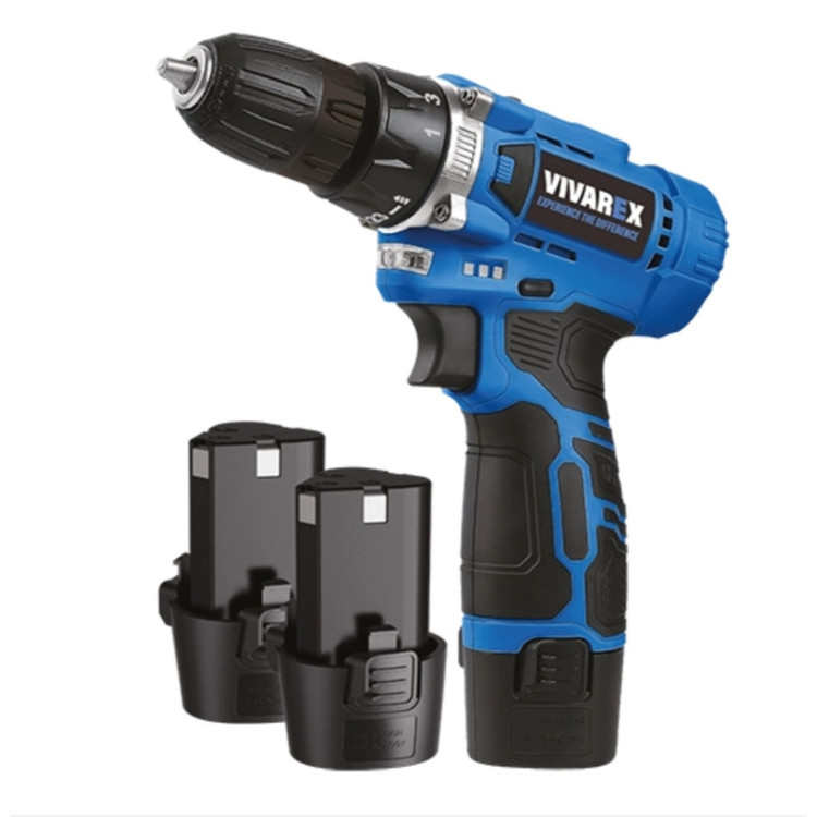 دریل پیچ گوشتی شارژی 10 میلی متری 12 ولت ویوارکس مدل VR1215V-2B