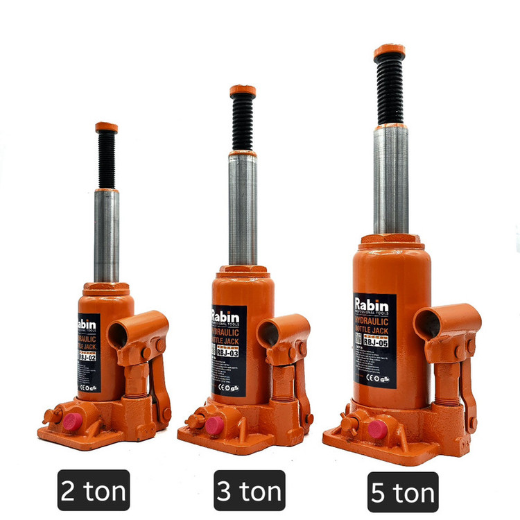 جک هیدرولیک خودرو رابین مدل RBJ-05 ظرفیت 5 تن