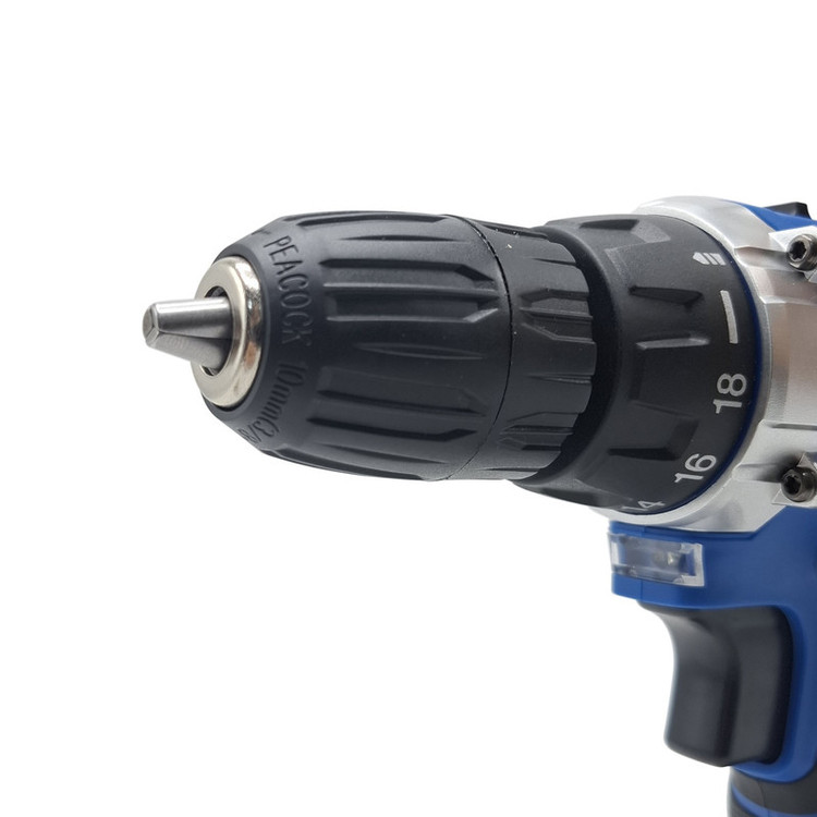 دریل پیچ گوشتی شارژی صنعتی 10 میلی متری 12 ولت ویوارکس مدل VR12V_ 2V کد 02 مجموعه 29 عددی