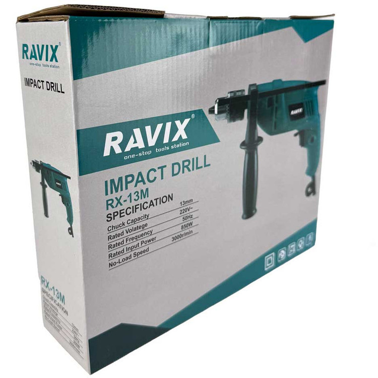 دریل 13 میلیمتری 850 وات راویکس مدل RX-13M