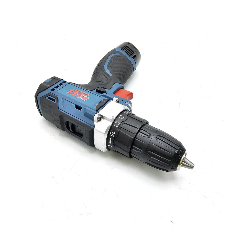 دریل پیچ گوشتی شارژی چکشی باس مدل 18V مجموعه 25 عددی