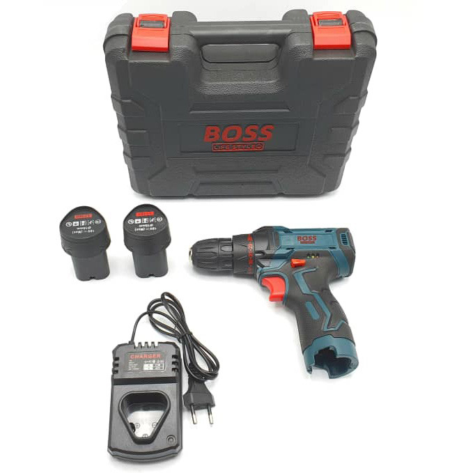 مجموعه 29 عددی دریل پیچ گوشتی شارژی باس مدل BOSS-18V