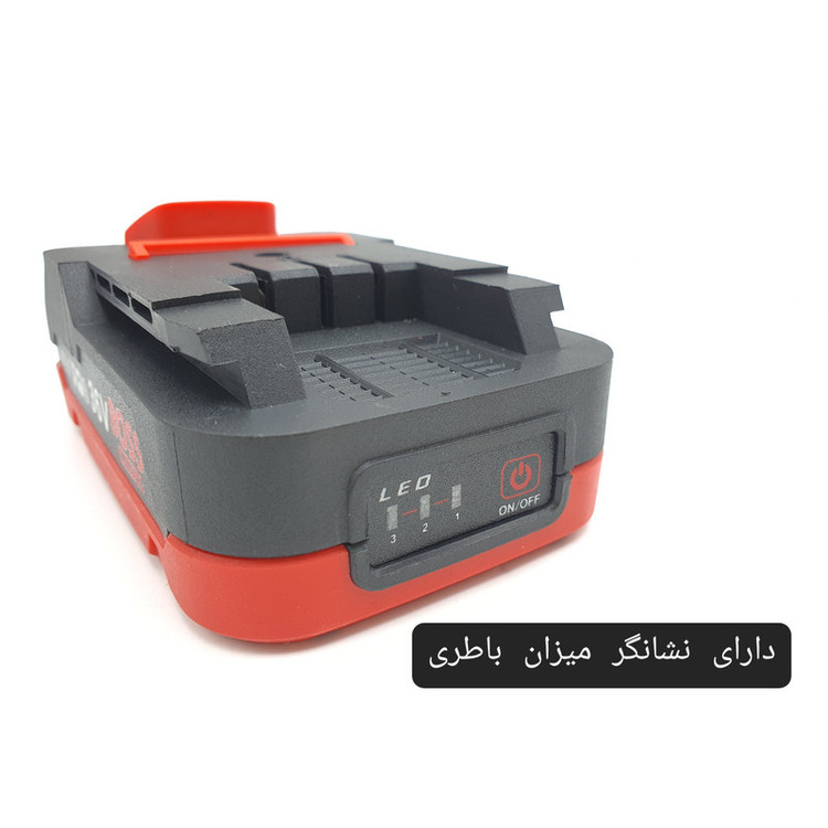 دریل شارژی چکشی باس مدل 36V-NEW مجموعه 31 عددی