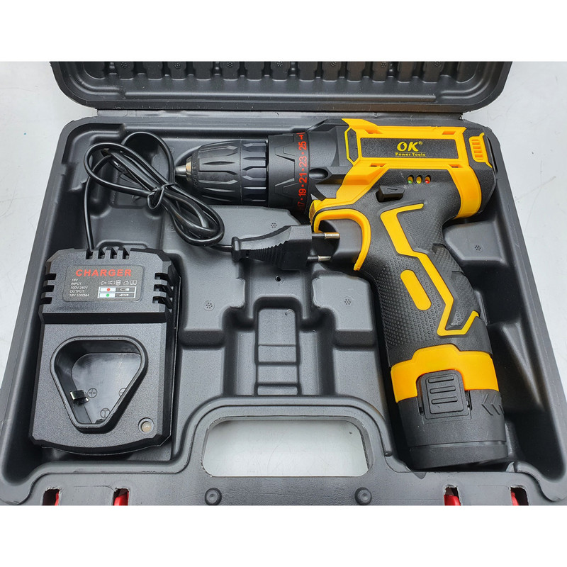 دریل شارژی اوکی مدل 18V-1219-LITHIUM